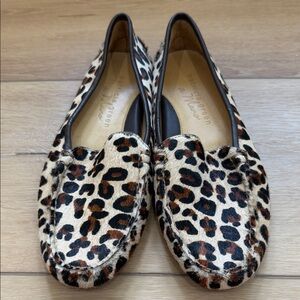 Patricia Green Leopard Print Loafers